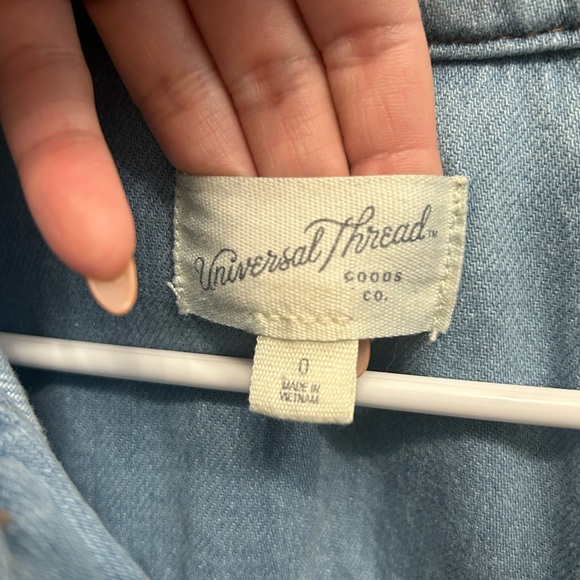 Denim Romper - Picture 2 of 3